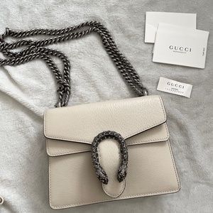 Gucci mini dionysus in white